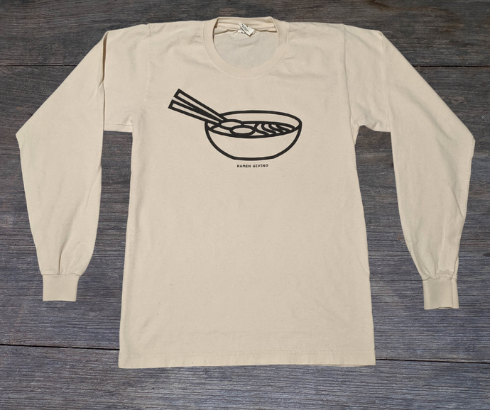 RG Recycled Cotton Long Sleeve Tee - size S