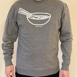 RG Crew Sweatshirt - size M on 5' 10" model